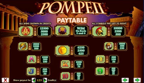 Pompii Slots